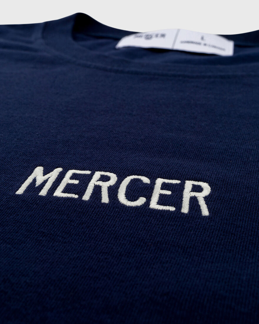Mercer t-shirt, Navy, hi-res