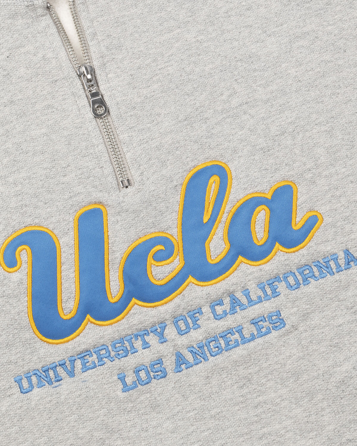 The Mercer x UCLA Quarter Zip, Off white, hi-res