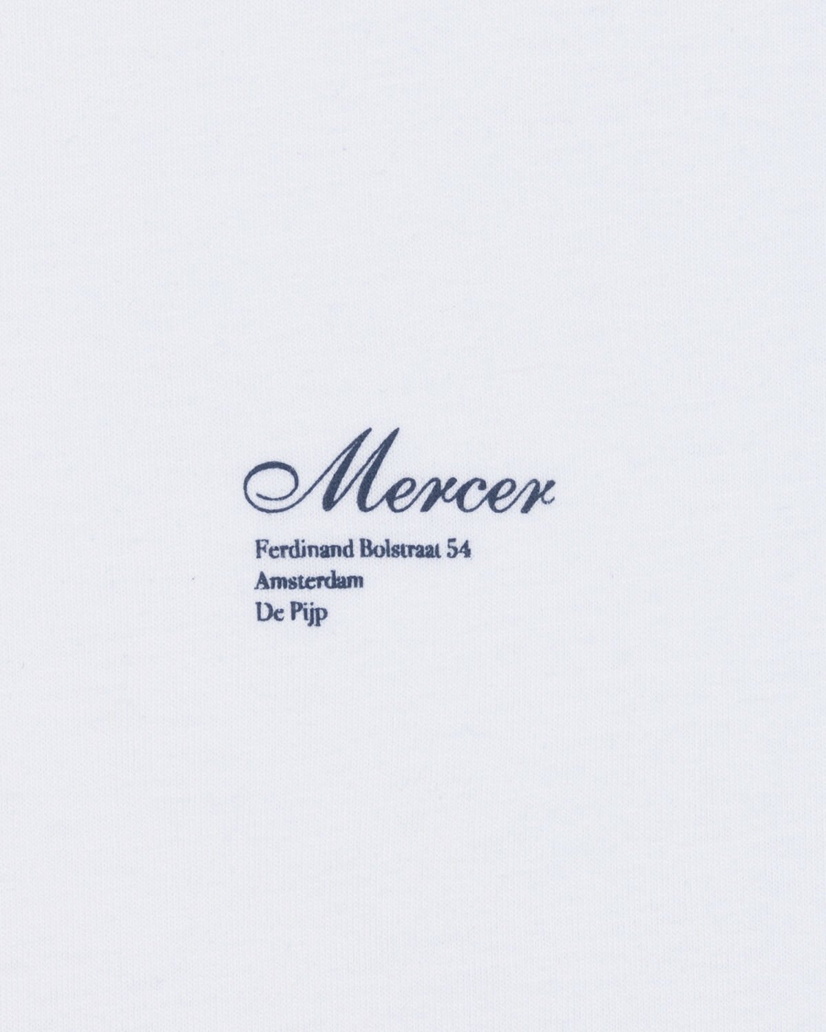The Mercer Calligraph Tee, White, hi-res
