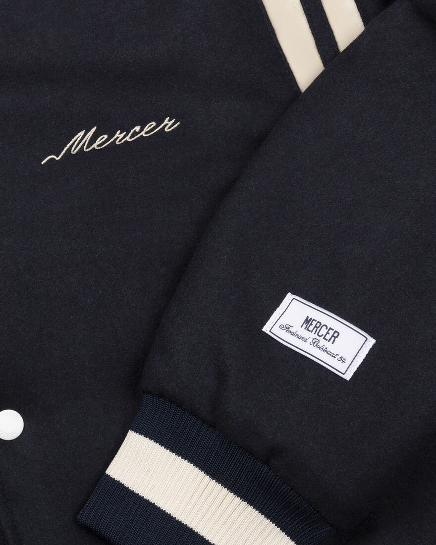 The Mercer x UCLA Varsity Wool, Navy/Gold, hi-res