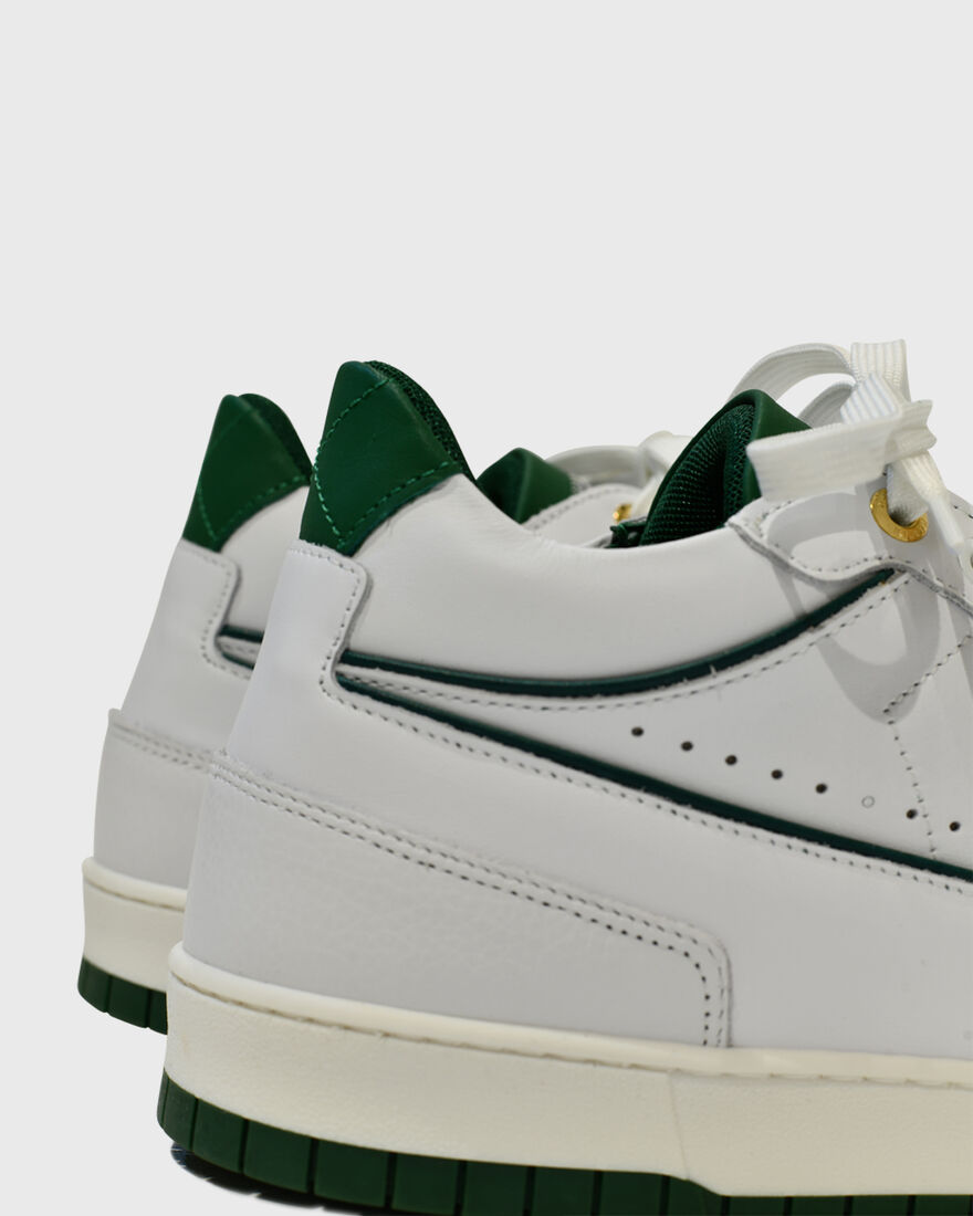 The Brooklyn Low - Nappa, White/Green, hi-res