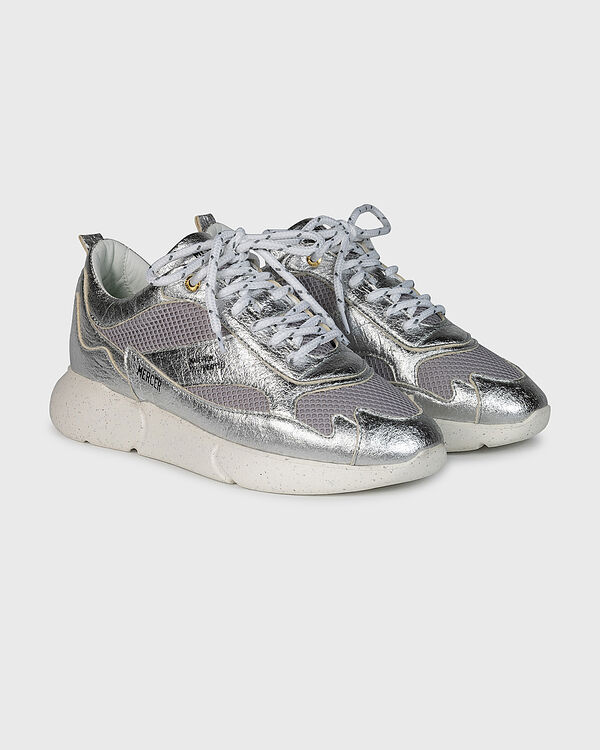 W3RD PINEAPPLE LEATHER SILVER