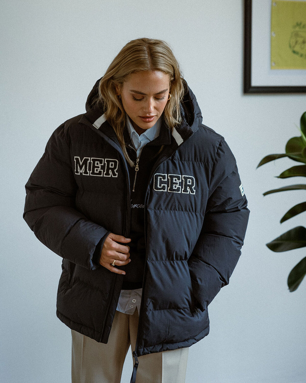 The Estate Re-Puffer, Navy, hi-res