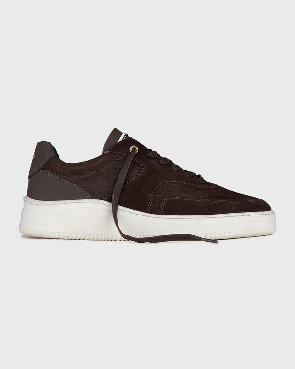 Lowtop 4.0 Gum Leather Suede Croc Brown